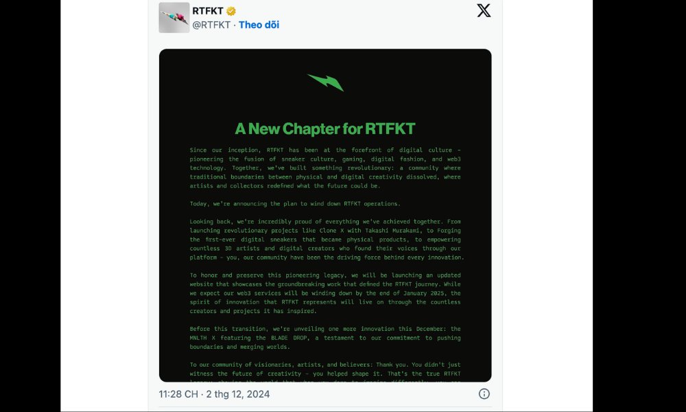 Nike Faces $5M Lawsuit Over RTFKT NFT Shutdown Losses (1)