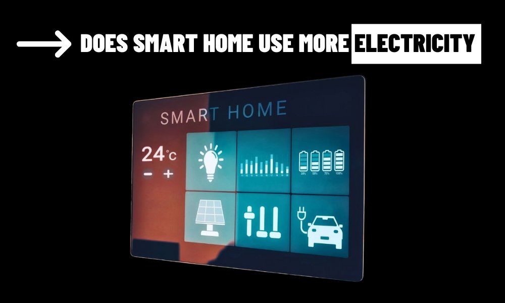 Does smart home use more electricity